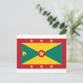 Carte Postale A bas prix ! Drapeau de la Grenade (Debout devant)