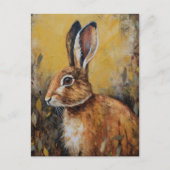 Carte Postale A Beautiful Brown Rabbit (Devant)