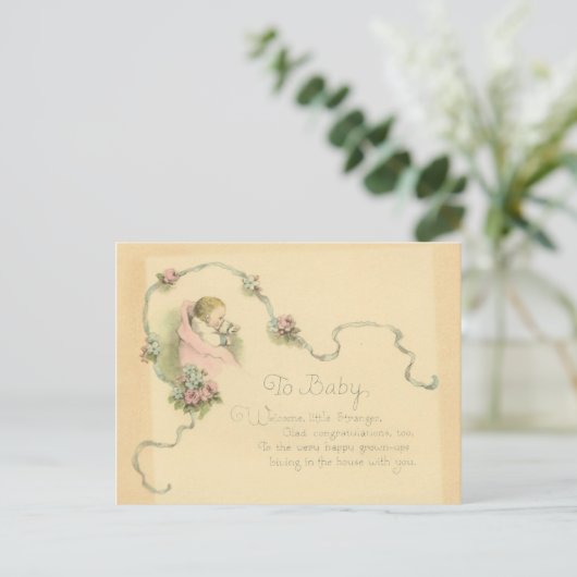 Carte Postale À bébé (Debout devant)