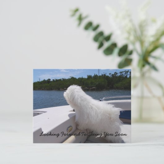 Carte Postale À Bientôt (Debout devant)