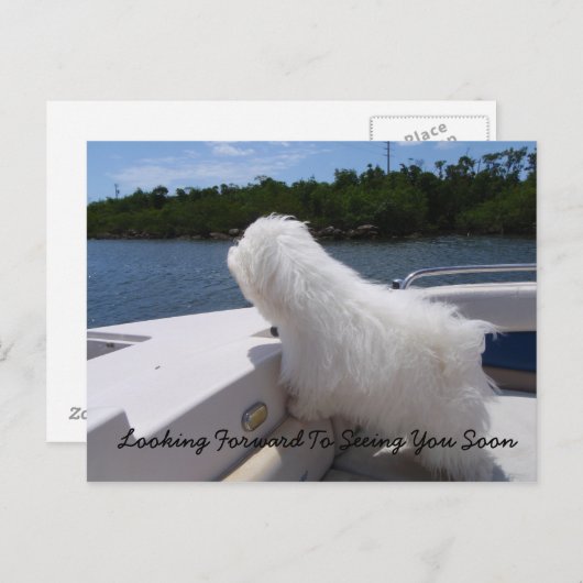 Carte Postale À Bientôt (Devant / Derrière)