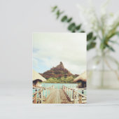 Carte Postale À Bora Bora (Debout devant)