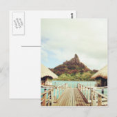 Carte Postale À Bora Bora (Devant / Derrière)