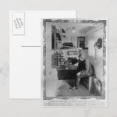 Carte Postale À bord du naufrage "Titanic" (Devant / Derrière)