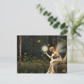 Carte postale à boule légère (Debout devant)