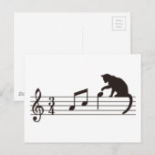 Carte Postale A Cat (Devant / Derrière)