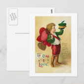 Carte Postale À celui que j'aime (Devant / Derrière)