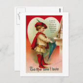 Carte Postale À celui que j'aime (2) (Devant / Derrière)