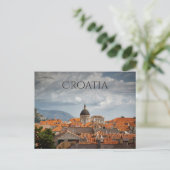 Carte Postale A Cloudy Day in Dubrovnik Croatia (Debout devant)
