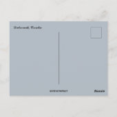 Carte Postale A Cloudy Day in Dubrovnik Croatia (Dos)