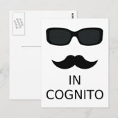 Carte Postale A Cognito (Devant / Derrière)