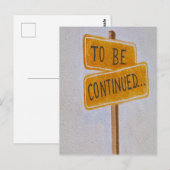 Carte Postale À Continuer... (Devant / Derrière)