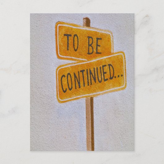 Carte Postale À Continuer... (Devant)