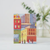 Carte Postale À côté du pont (Debout devant)