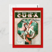 Carte Postale À Cuba (Devant / Derrière)