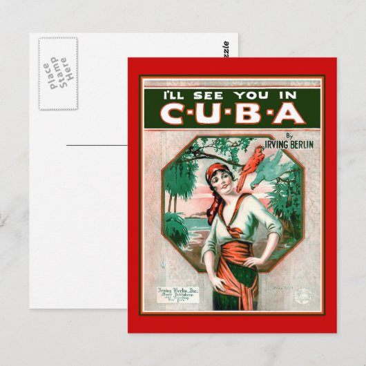 Carte Postale À Cuba (Devant / Derrière)