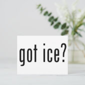 Carte Postale a de la glace ? (Debout devant)