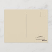 Carte postale à deux visages Pierrot Clown hallowe (Dos)