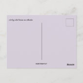 Carte Postale A Dogsled Team in Alaska (Dos)