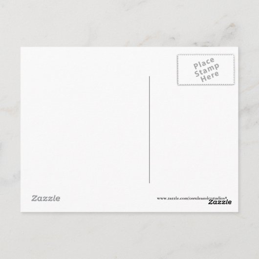 Carte postale à écussons décorative #2 (Dos)