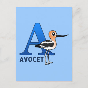 Carte Postale A est destiné à Avocet