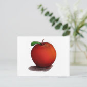 Carte Postale A est pour Apple (Debout devant)