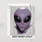 Carte Postale A été interrogé dernièrement ? (Devant / Derrière)