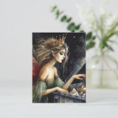 Carte Postale A Fairy Queen Dumpster Diving (Debout devant)