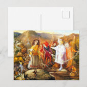 Carte Postale À Fairyland John Anster Fitzgerald (Devant / Derrière)