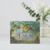 Carte Postale À Fairyland : Une Danse Elfin (Debout devant)