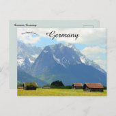 Carte Postale A Farm in Grainau Germany (Devant / Derrière)