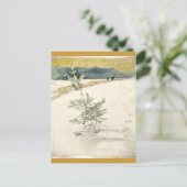 Carte Postale À feuillage persistant (Debout devant)