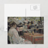 Carte Postale A Garden Restaurant, 1906 (Devant / Derrière)