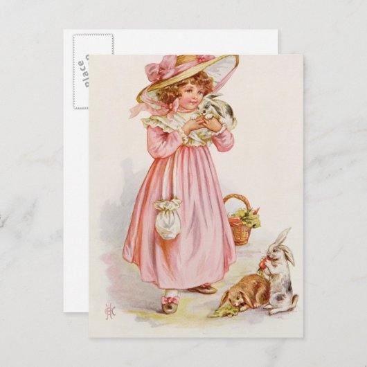 Carte Postale A gauche, 1920 (Devant / Derrière)