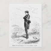 Carte Postale À gauche, Rastignac a marché quelques pas (Devant)