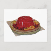 Carte Postale A gelatin and fruit dessert from 1930 (Devant)