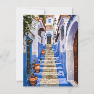 Carte Postale A Glimpse Back : Chefchaouen's Vintage Treasures