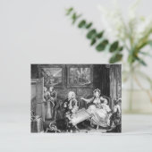 Carte Postale A Harlot's Progress, plaque II, Quarrels (Debout devant)