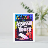 Carte Postale A.I. Art - Assassin of Youth (Debout devant)