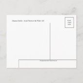 Carte postale à illustration classique (Dos)