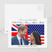 Carte Postale À la commemorate (Devant / Derrière)