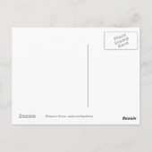 Carte postale à la dérive (Dos)