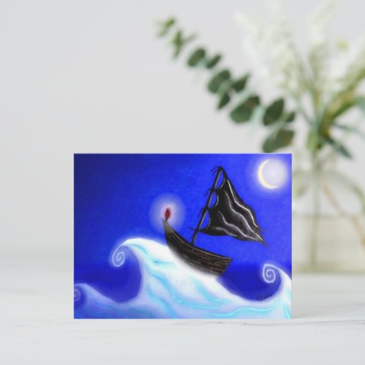 Carte Postale À la dérive (Debout devant)