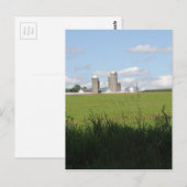 Carte Postale À la ferme (Devant / Derrière)
