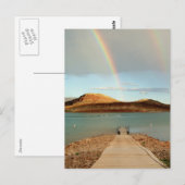 Carte Postale À la fin de l'arc-en-ciel (Devant / Derrière)