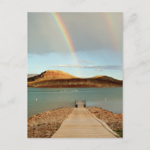 Carte Postale À la fin de l'arc-en-ciel