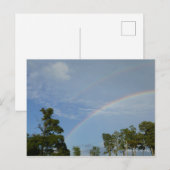 Carte Postale À la fin de Rainbow (Devant / Derrière)