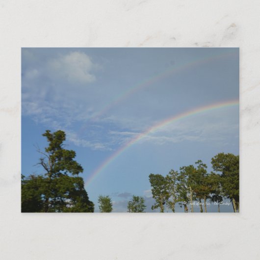 Carte Postale À la fin de Rainbow (Devant)