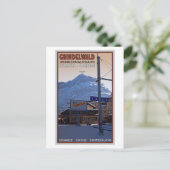 Carte Postale À la gare de Grindelwald (Debout devant)
