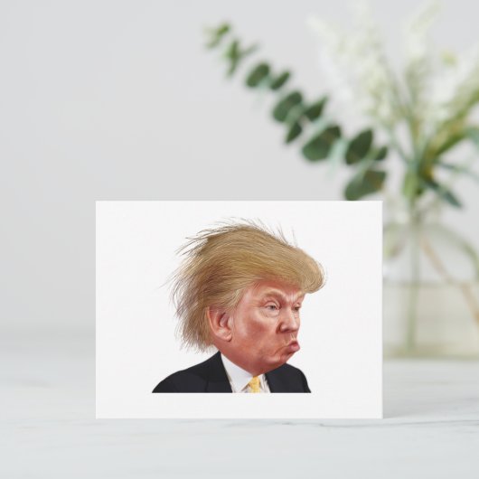 Carte postale à la Maison Blanche (Debout devant)